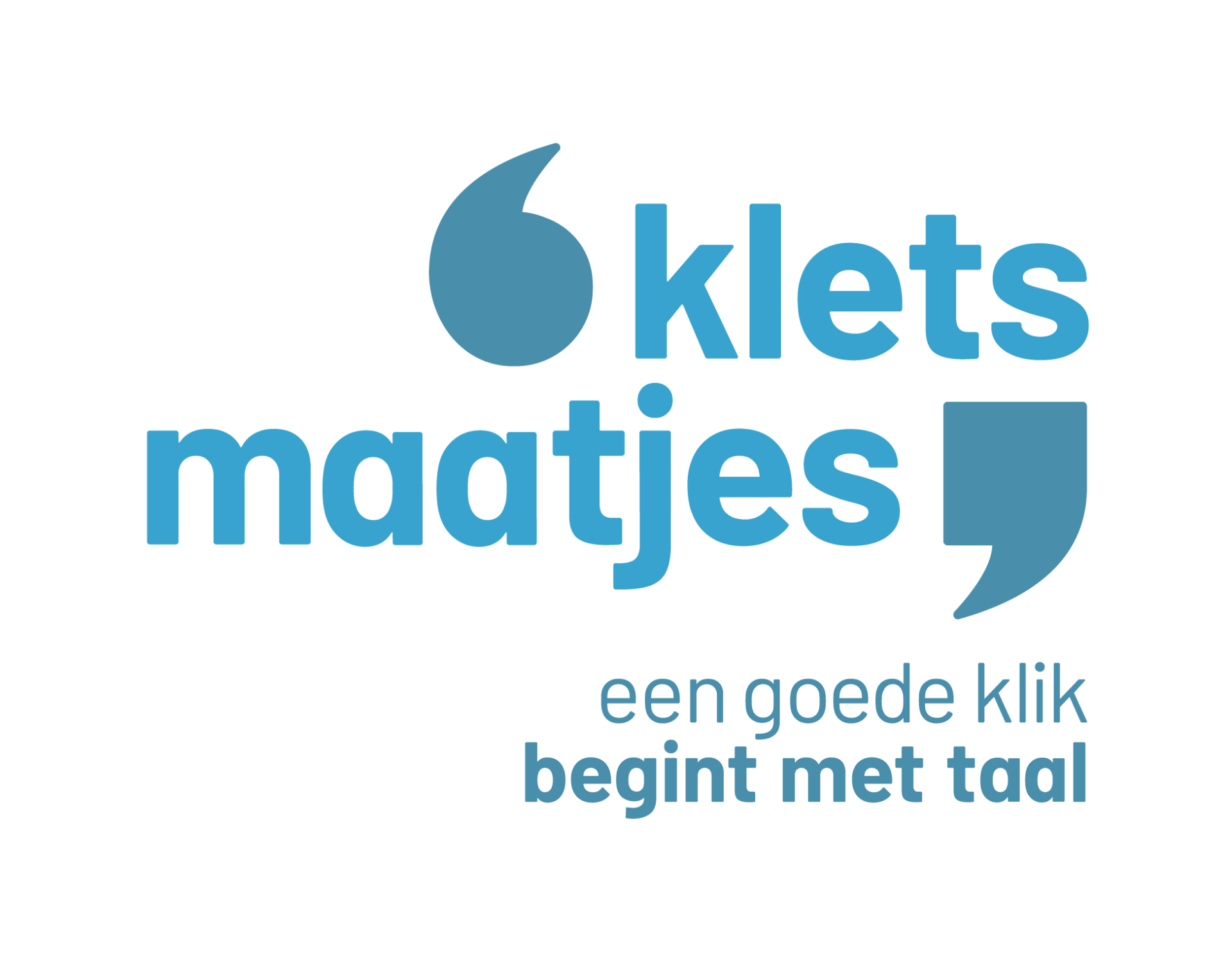 Kletsmaatjes_logo_pay-off_RGB Kletsmaatjes, een goede klik begint met taal